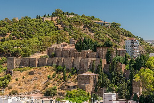Castillo de Gibralfaro en Málaga